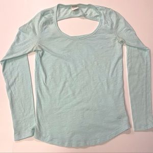 Victoria’s Secret Pink long sleeve open back shirt